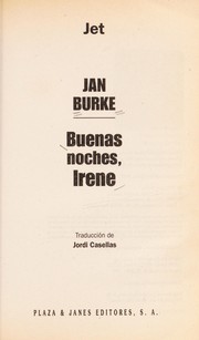Cover of: Buenas noches, Irene by Jan Burke