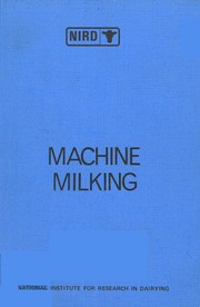 Machine milking