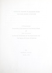 Cover of: Pentamidine transport in Trypanosoma brucei | Clarion E. Johnson