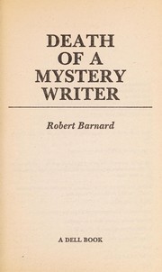 Cover of: Death of a Mystery Writer