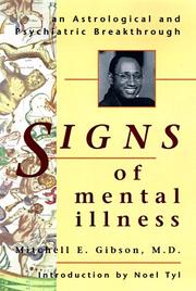 Signs of mental illness by Mitchell E. Gibson
