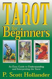 Cover of: Tarot For Beginners by P. Scott Hollander