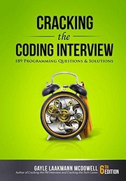 Cracking the Coding Interview by Gayle Laakmann McDowell