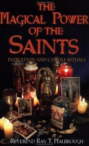 Cover of: Magical Power Of The Saints: Evocation and Candle Rituals