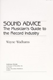 Cover of: Sound advice by Wayne Wadhams