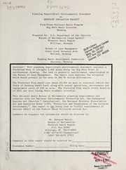 Cover of: Planning report/draft environmental statement on Westside Irrigation Project by United States. Department of the Interior