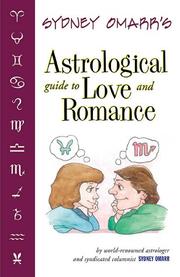 Cover of: Sydney Omarr's astrological guide to love and romance.