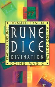 Rune dice divination by Donald Tyson