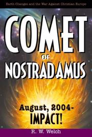 Cover of: Comet Of Nostradamus | R.W. Welch