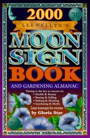 Cover of: 2000 Moon Sign Book: and Gardening Almanac (Llewellyn's Moon Sign Book S)
