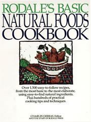 Cover of: Rodale's Basic Natural Foods Cookbook