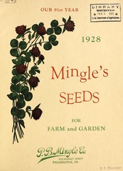 Cover of: 1928 Mingle
