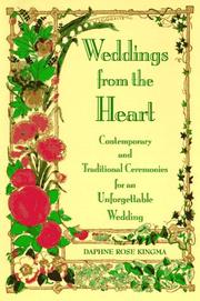 Cover of: Weddings from the Heart by Daphne Rose Kingma