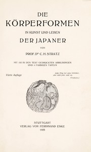 Cover of: Die K©œrperformen in Kunst und Leben der Japaner