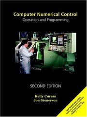 Cover of: Computer Numerical Control: Operation and Programming (2nd Edition)