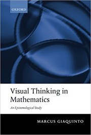 Cover of: Visual thinking in mathematics : an epistemological study by 