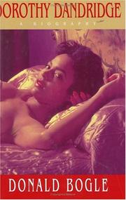 Cover of: Dorothy Dandridge by Donald Bogle