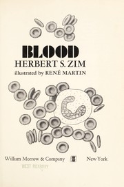 Cover of: Blood | Herbert S. Zim