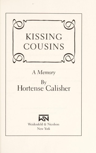 Kissing cousins by Hortense Calisher