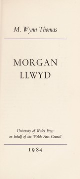 Cover of: Morgan Llwyd by M. Wynn Thomas