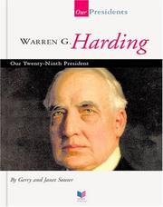 Warren G. Harding by Gerry Souter, Janet Souter