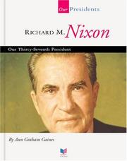 Cover of: Richard M. Nixon by Ann Gaines