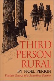 Cover of: Third Person Rural by Noel Perrin
