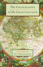 Cover of: The geography of the imagination by Guy Davenport