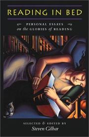 Cover of: Reading in Bed by Steven Gilbar