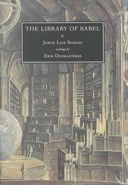 Cover of: The library of Babel by Jorge Luis Borges