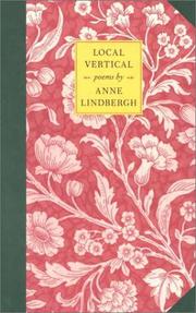 Cover of: Local vertical: poems