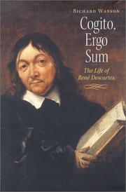 Cover of: Cogito, Ergo Sum by Richard A. Watson