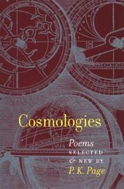 Cover of: Cosmologies