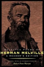 Cover of: Selected Poems Of Herman Melville by Robert Penn Warren