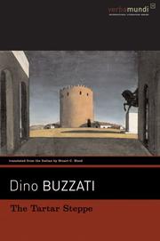 Cover of: The Tartar Steppe by Dino Buzzati