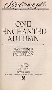 Cover of: ONE ENCHANTED AUTUMN