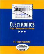 Cover of: Electronics | D. Joseph Stadtmiller