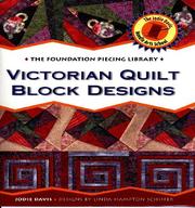 Cover of: Victorian quilt block designs
