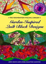 Cover of: Garden-inspired quilt block designs by Jodie Davis