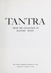 Cover of: Tantra from the Collection of Blanche Manso. | Santa Barbara Museum of Art.