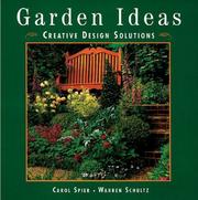 Garden ideas by Carol Spier, Warren Schultz