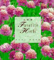 Cover of: 100 favorite herbs