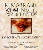 Cover of: Remarkable women of the twentieth century