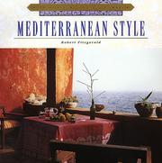 Cover of: Mediterranean style by Fitzgerald, Robert