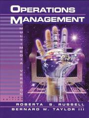 Cover of: Operations Management: Multimedia Version