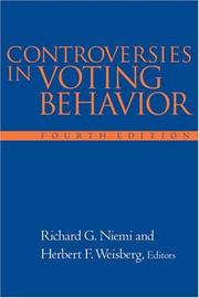 Cover of: Controversies in Voting Behavior