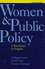 Cover of: Women & public policy by M. Margaret Conway