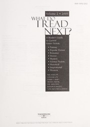 Cover of: What Do I Read Next 2005: Vol. 2. by 