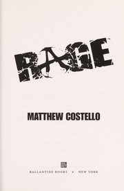 Cover of: Rage | Matthew J. Costello