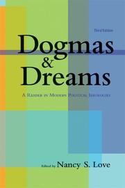 Cover of: Dogmas and dreams: a reader in modern political ideologies